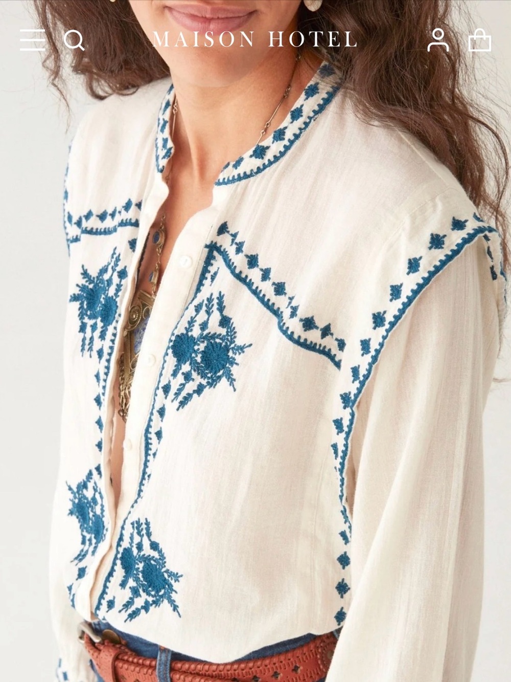 Maison Hotel PHILIPPA BLOUSE
PANNA COTTA - Picture 5 of 11